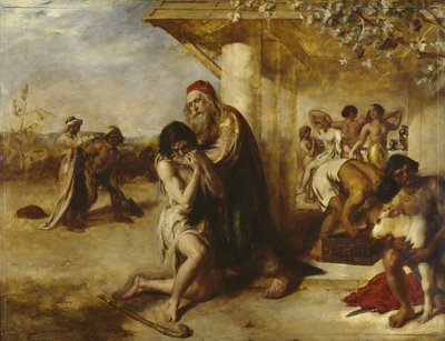 Il ritorno del figliol prodigo pentito dal padre da William Etty